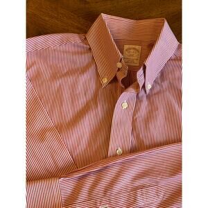 Brooks Brothers 346 All Cotton Button Down Shirts Men's Size 14.5-2/3